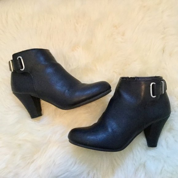 fergalicious black ankle boots